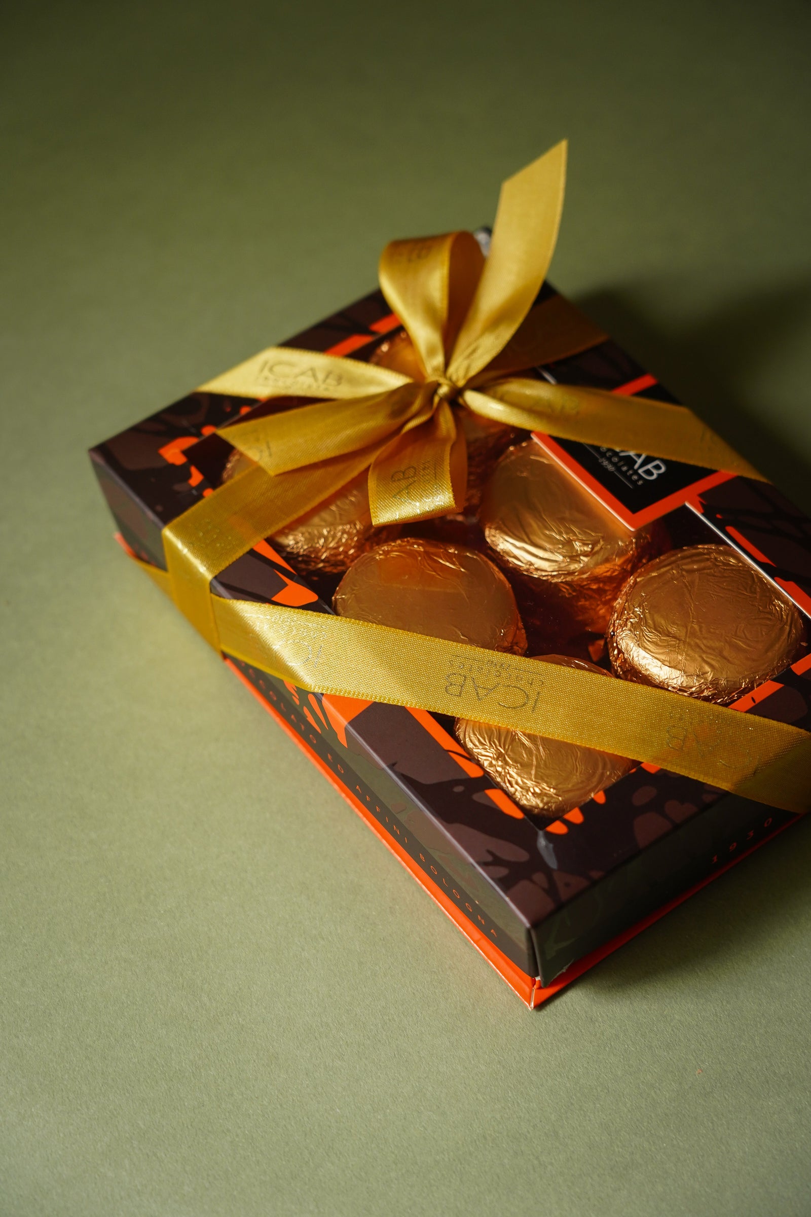 Caixa de Biscoito ao Leite da ICAB, chocolate artesanal em Curitiba