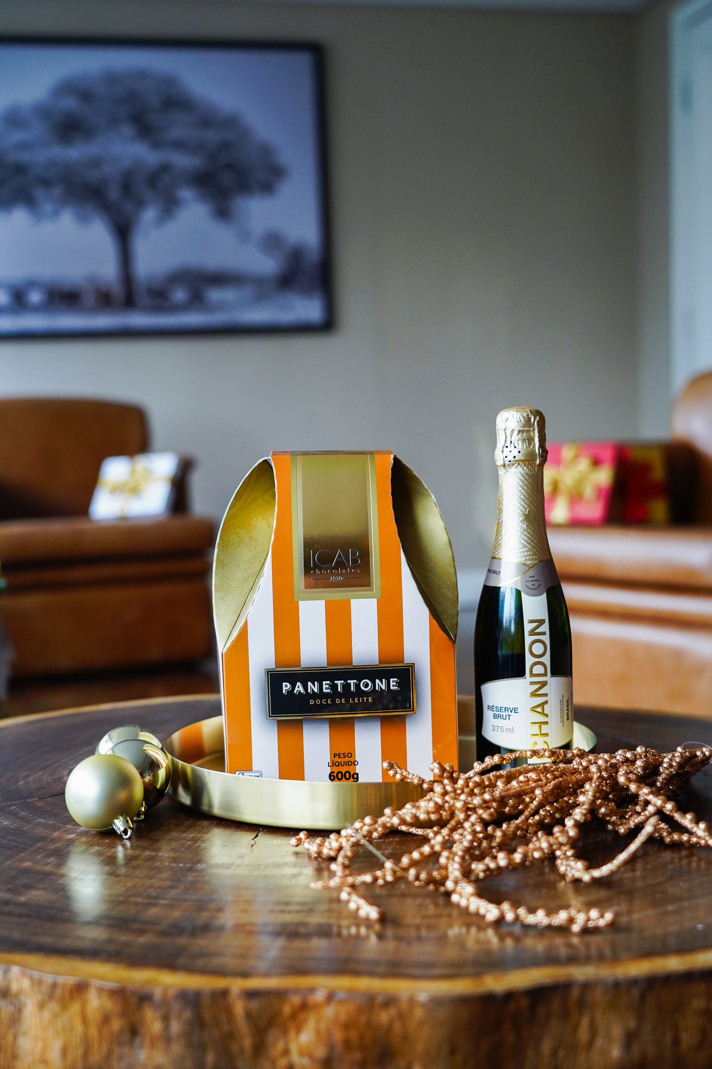 Panettone Trufado Doce de Leite 750g