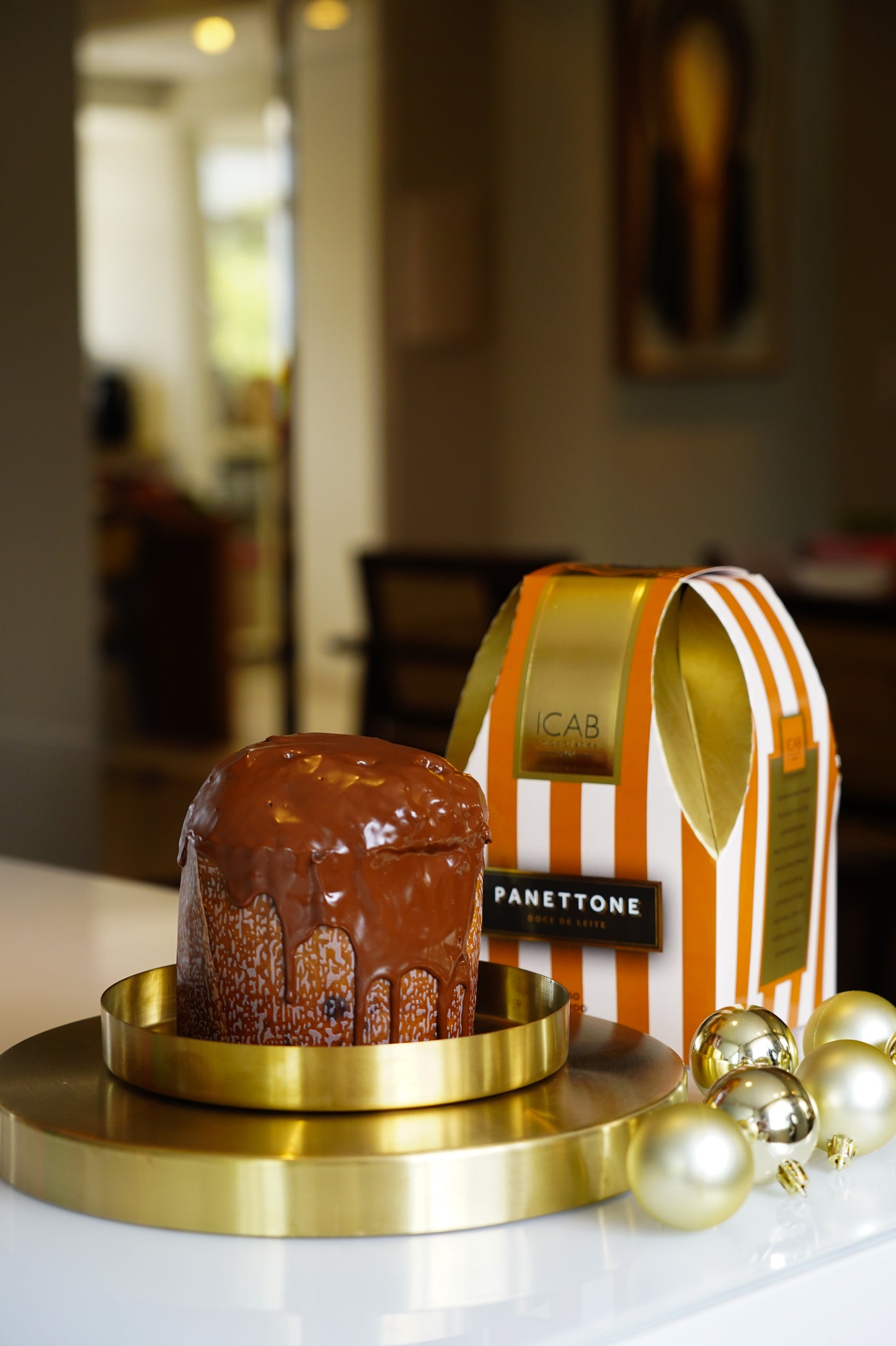 Panettone Trufado Doce de Leite 750g