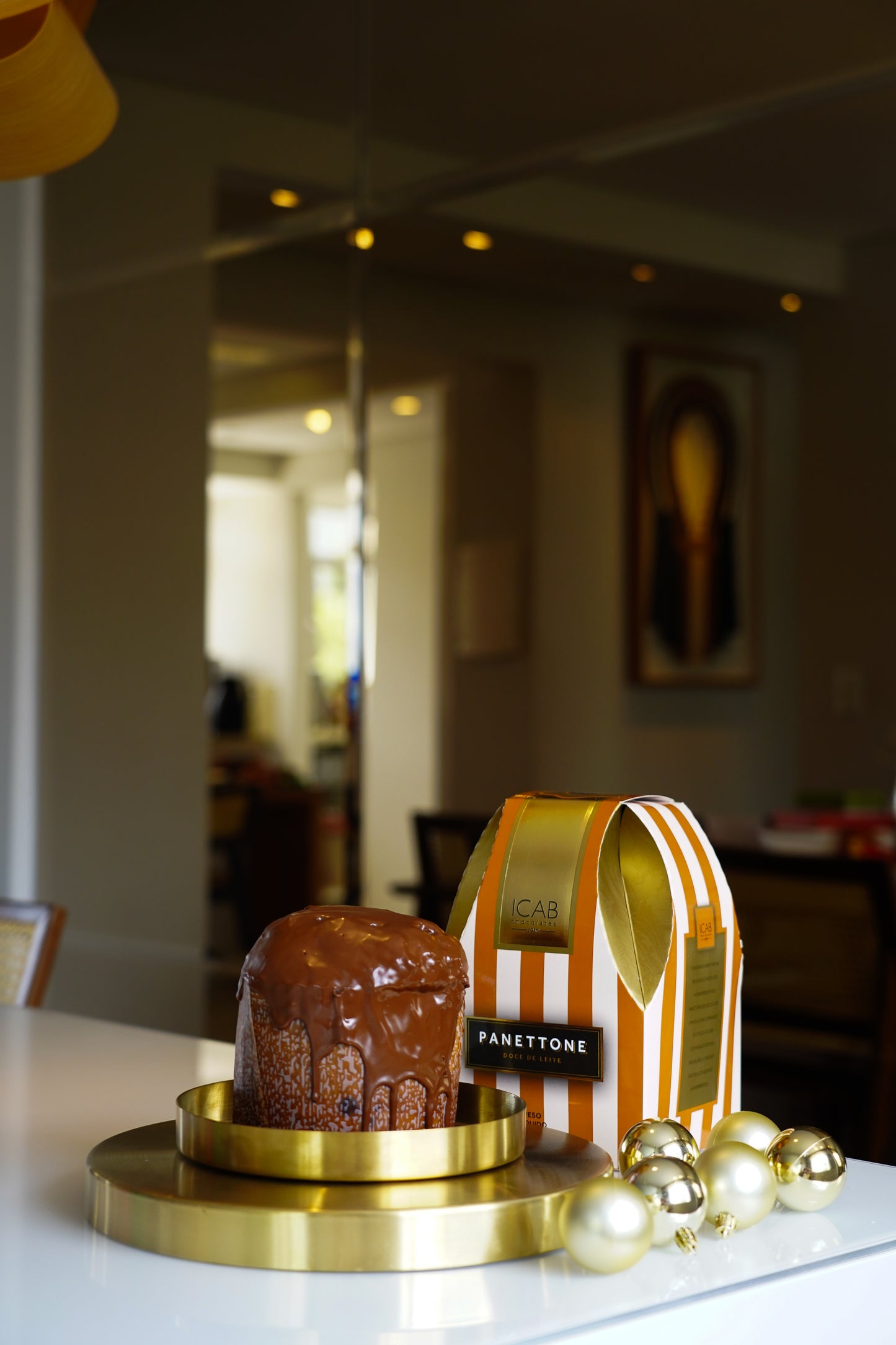 Panettone Trufado Doce de Leite 750g