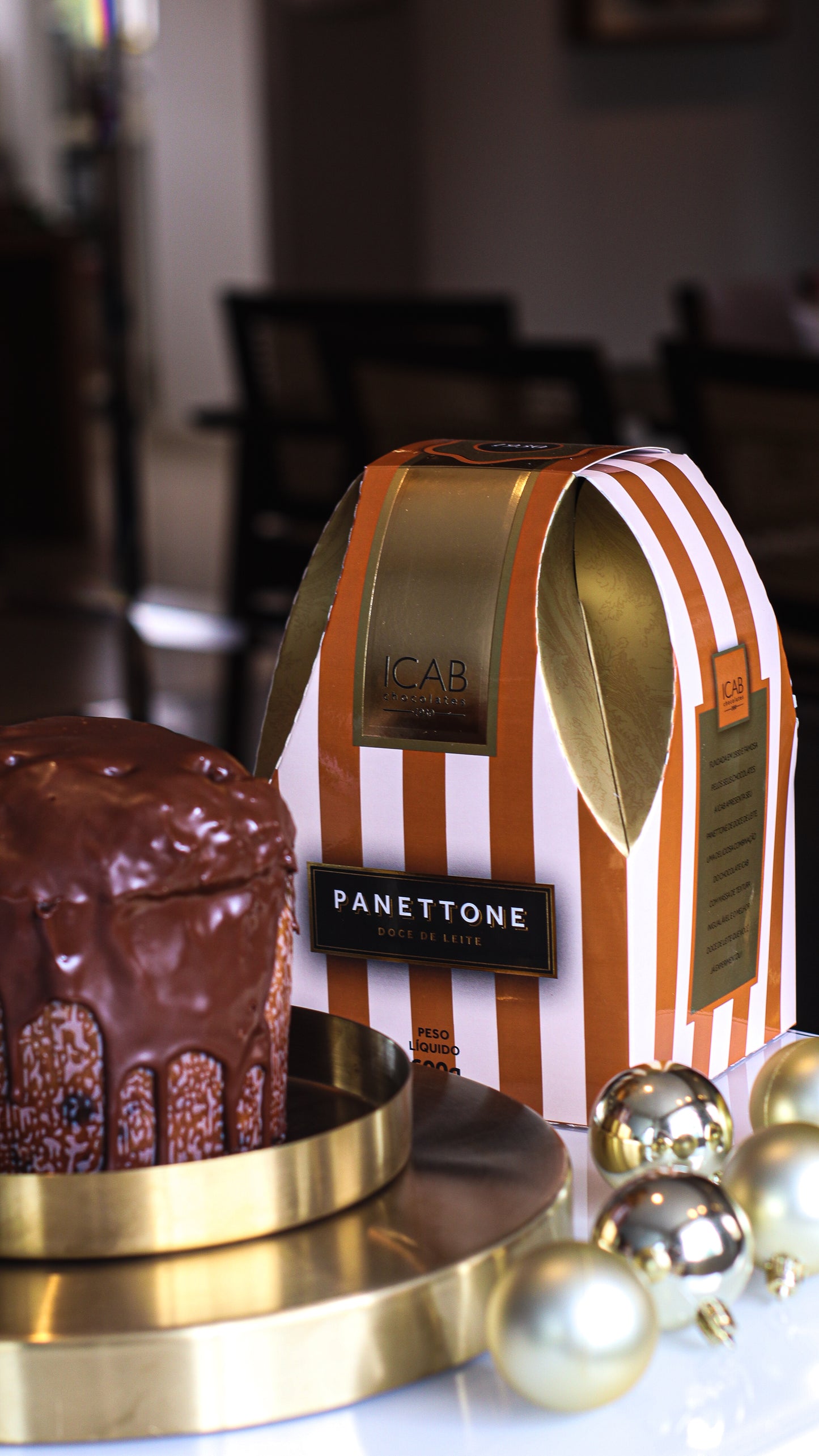 Panettone Trufado Doce de Leite 750g