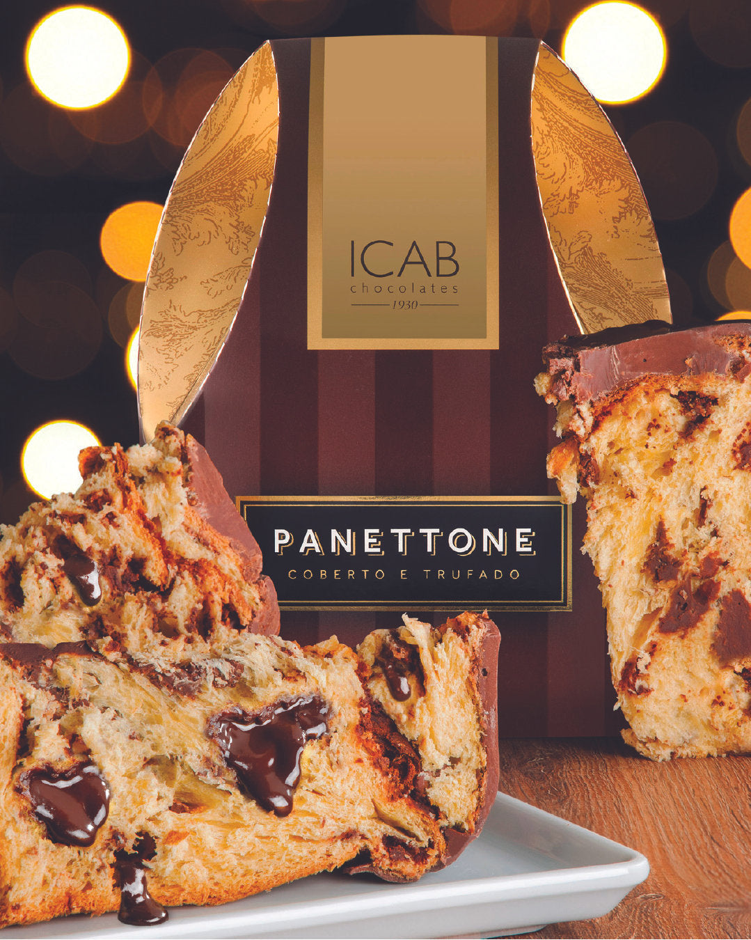 Panettone Coberto e Trufado